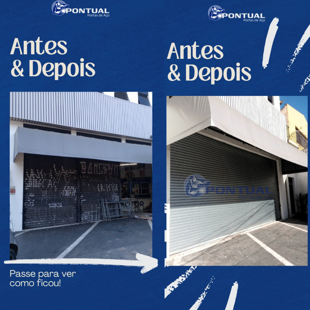 Portas de Aço na Casa Verde | Fabricação, Instalação e Conserto
