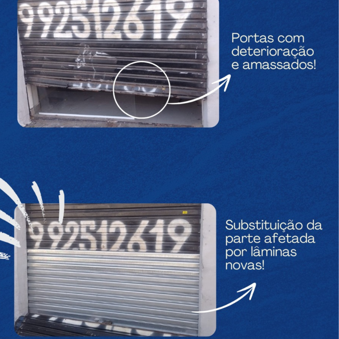 Portas de Enrolar na Casa Verde | Fabricação, Instalação e Conserto